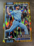 2026 Topps Chrome #148 Max Scherzer Gold RayWave Refractor /50