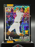 2026 Topps Chrome #250 Nick Kurtz Geometric Black X-Fractor 1/10