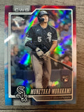2026 Topps Chrome #274 Munetaka Murakami Red White and Blue Refractors