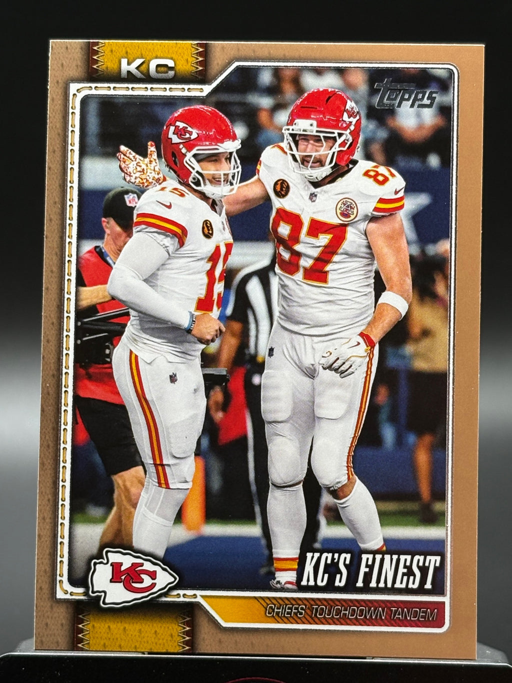 2026 Topps Flagship #291 KC's Finest Gold #/2026