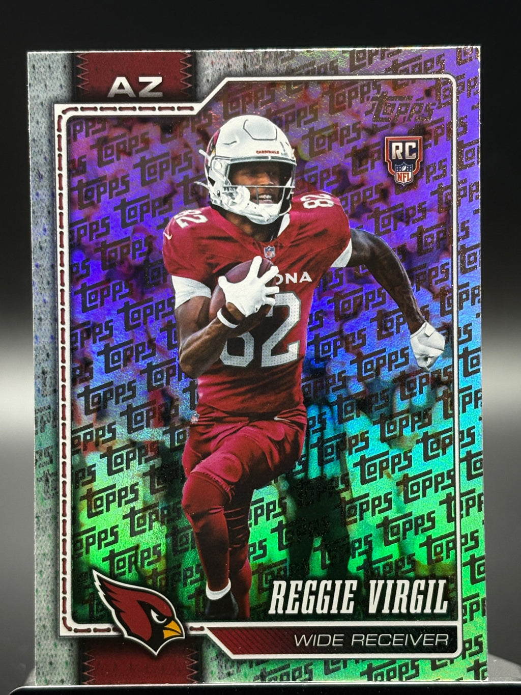 2026 Topps Flagship #383 Reggie Virgil Topps Logo Foilboard