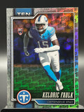 2026 Topps Flagship #344 Keldric Faulk Topps Logo Foilboard