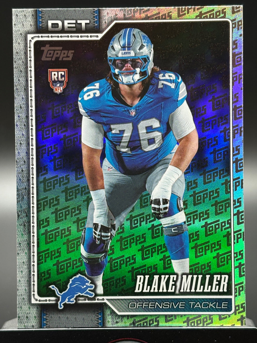 2026 Topps Flagship #380 Blake Miller Topps Logo Foilboard
