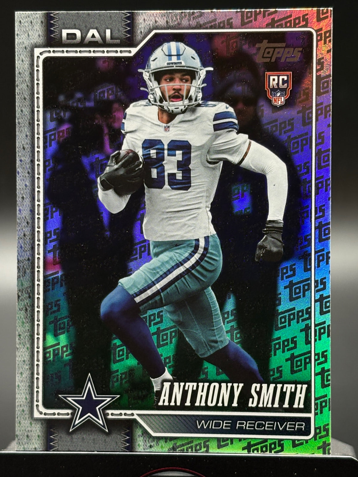 2026 Topps Flagship #396 Anthony Smith Topps Logo Foilboard