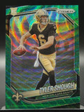 2025 Panini Prizm #327 Tyler Shough Green Wave
