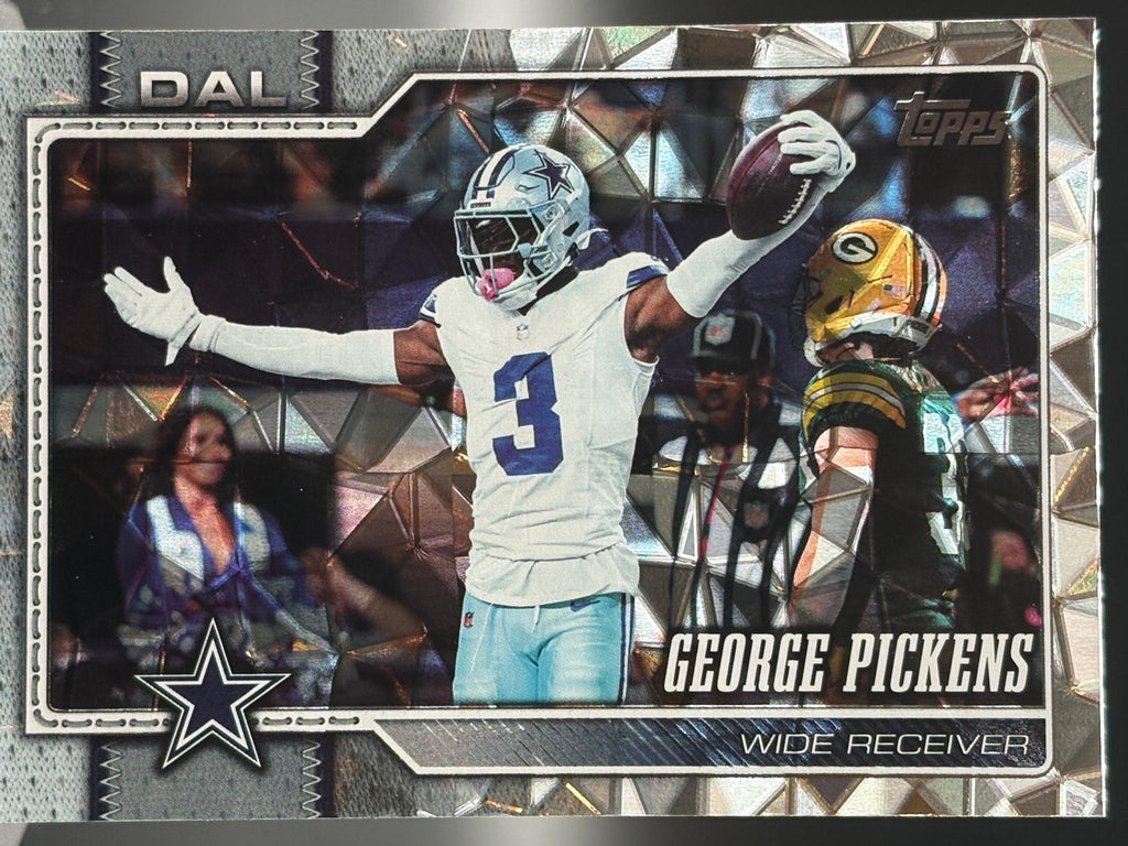 2026 Topps Flagship #57 George Pickens Diamante Foil
