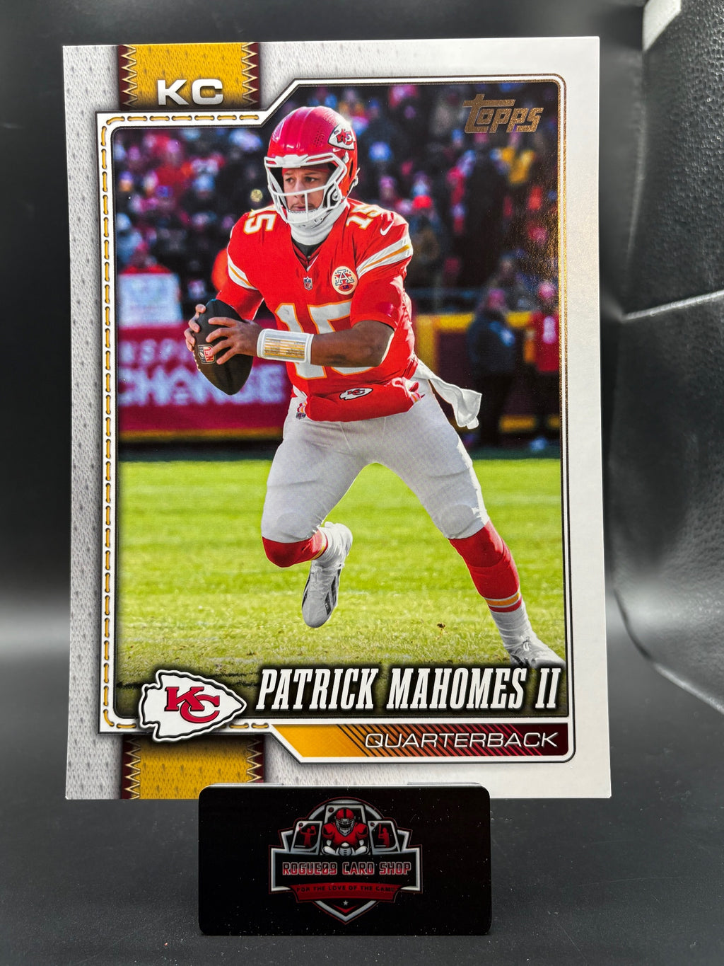 2026 Topps Flagship #SBOC-11 Patrick Mahomes II Super Box Oversized 5x7