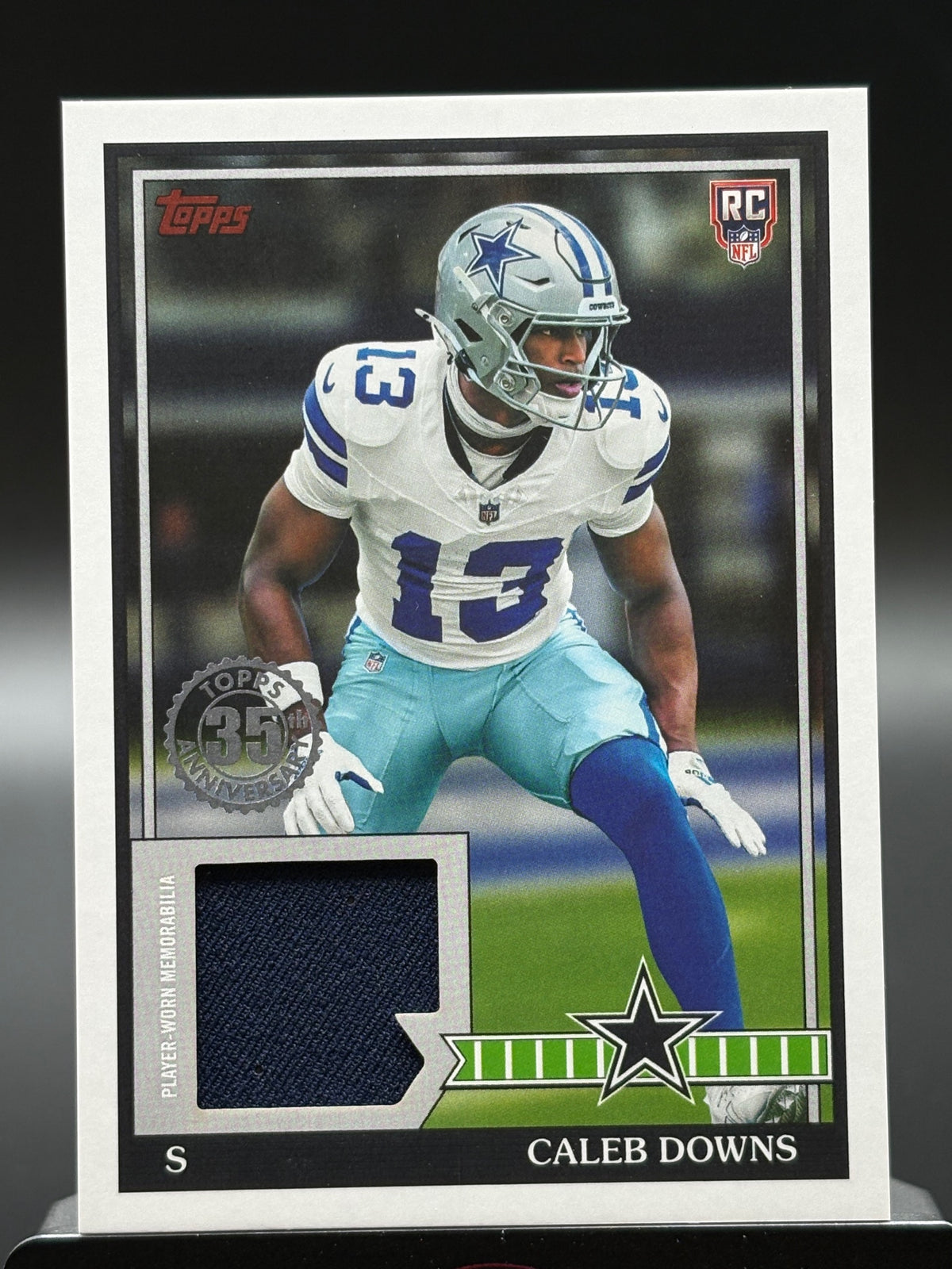 2026 Topps Flagship #91RR-CDO Caleb Downs 1991 Topps Football Rookie Relics