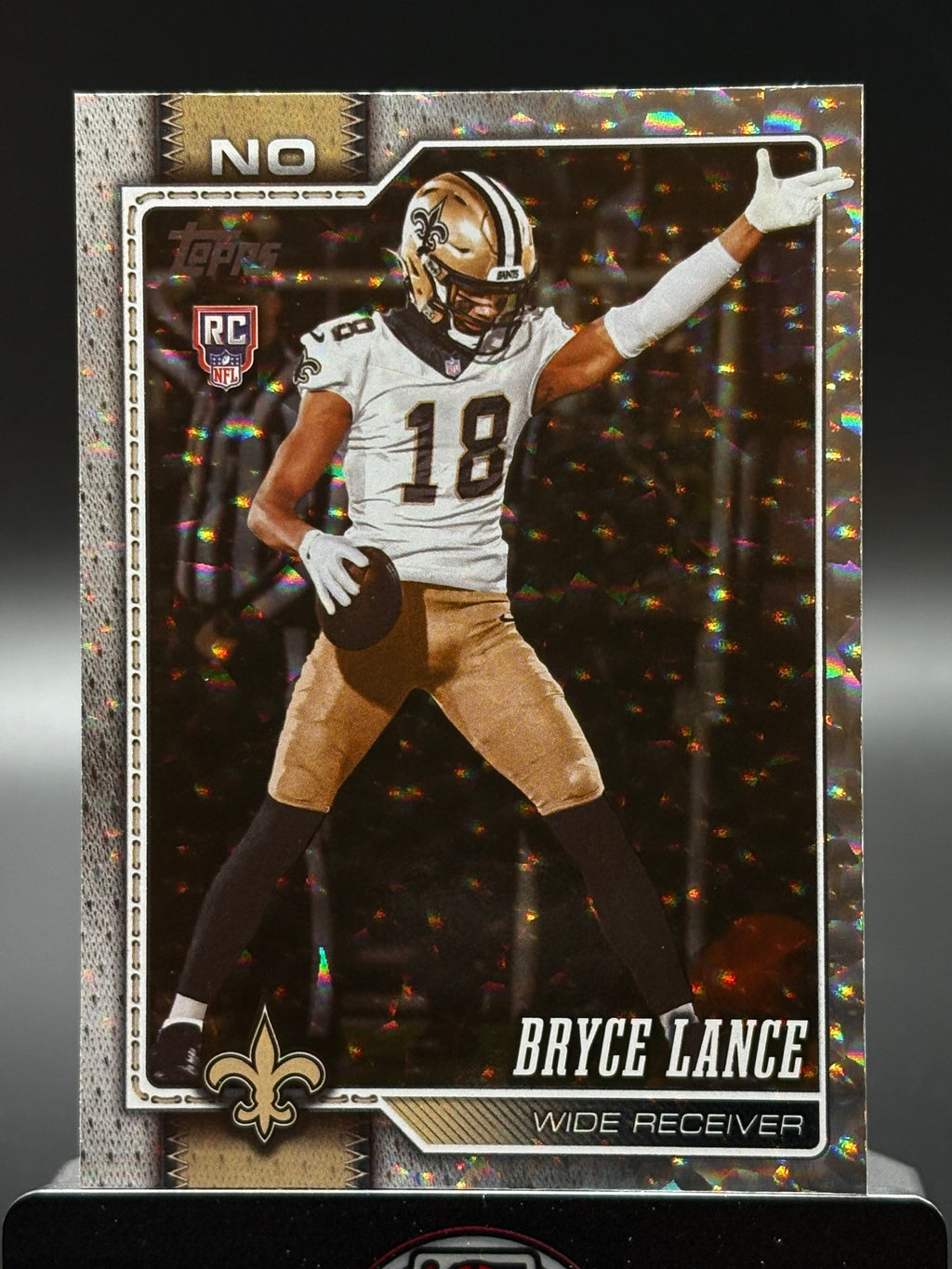 2026 Topps Flagship #332 Bryce Lance Silver Crackle Foil