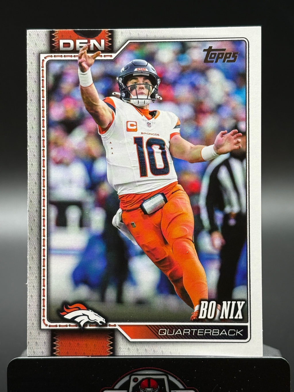 2026 Topps Flagship #CB-2 Bo Nix Companion Cards